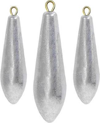 Drop Shot Fishing Weight Sinker Teardrop Saltwater Fishing Weights Lead Casti...