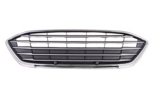 Ford Focus 18-22 Front Grille With Chrome Frame & Silver Mouldings