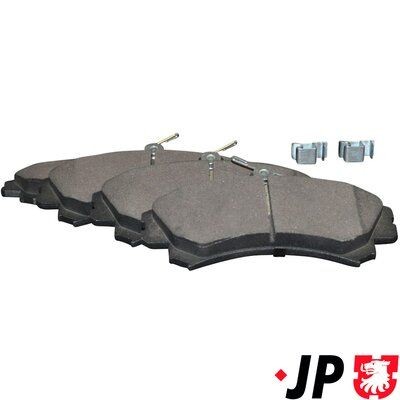 JP Group Bremsbelagsatz, Scheibenbremse 3963600510 FüR Mitsubishi Smart-image