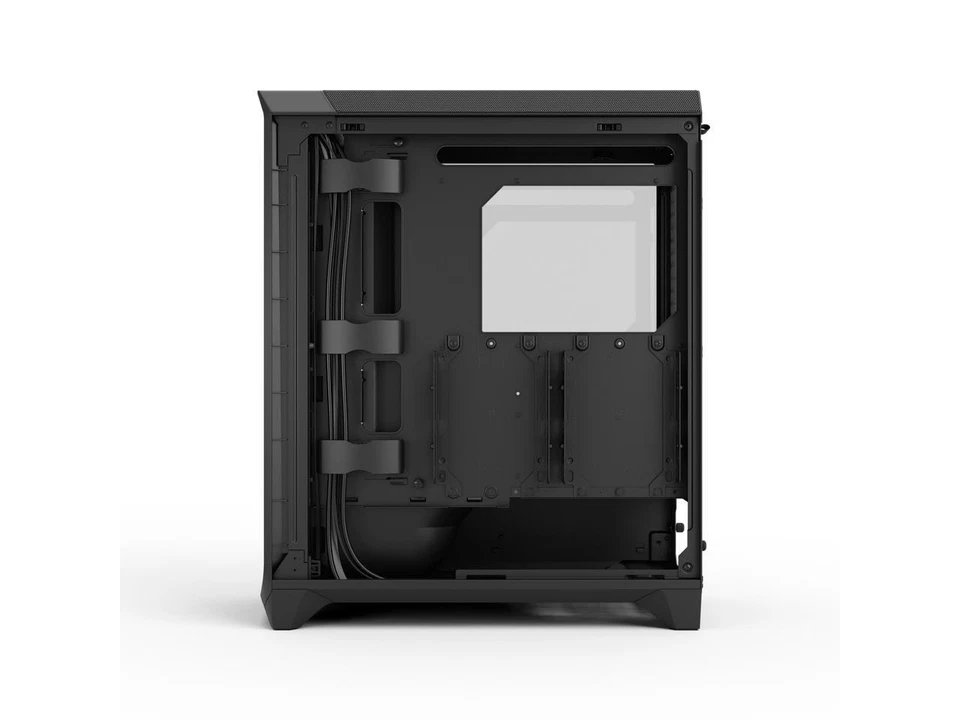 Fractal Design Meshify 3 ATX mATX Mid Tower PC Case - Black Chassis with Light - Image 3 of 4
