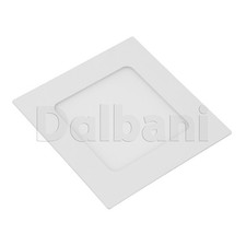 6pcs 6W LED 3000k Recessed Square Down Ceiling Panel Light for Home Office