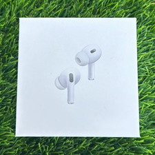 Apple AirPods Pro 2nd Generation White w/ MagSafe Charging Case, Bluetooth