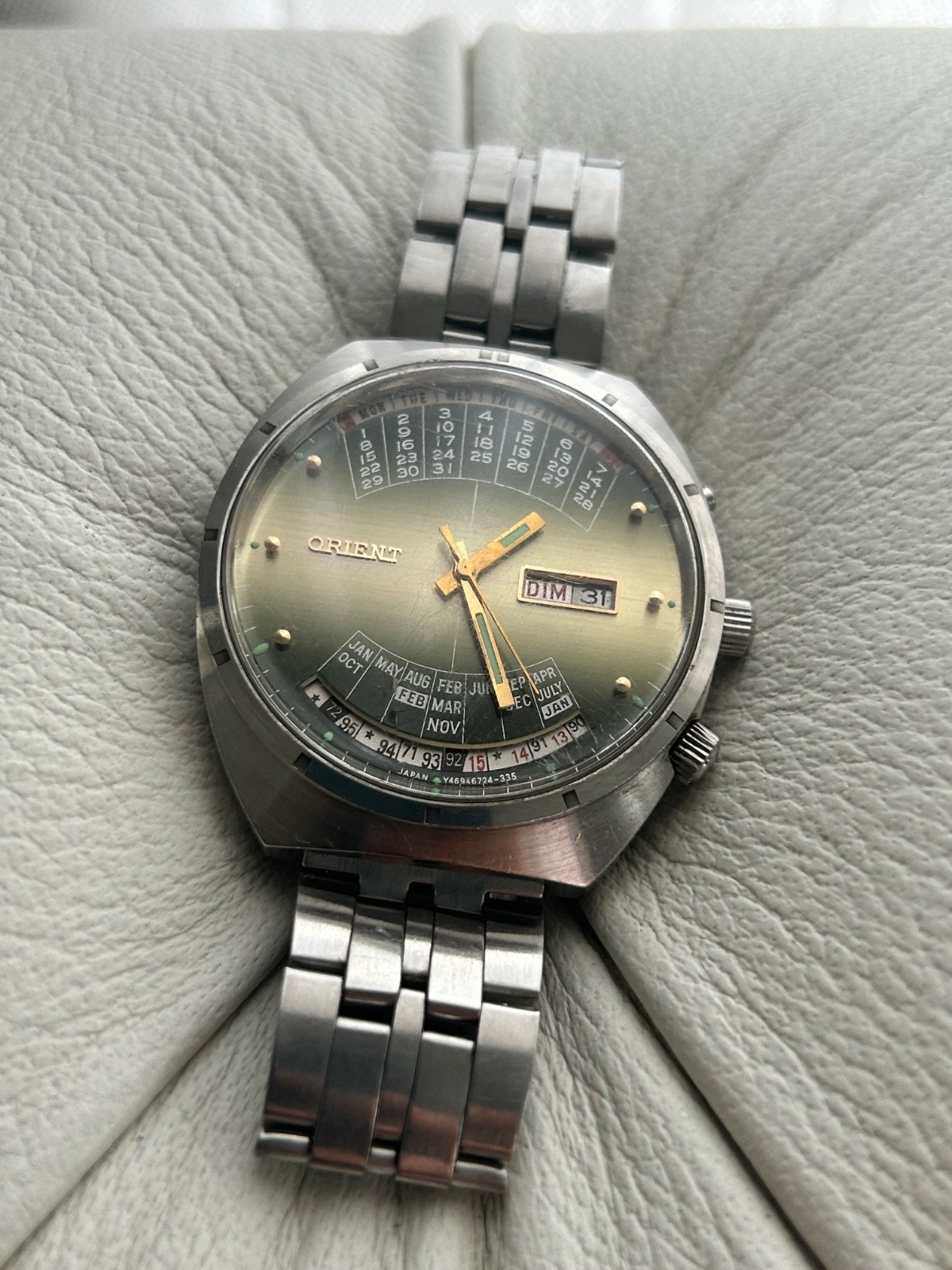 Vintage Orient Multi-Calendar Automatic Watch 21 … - image 6