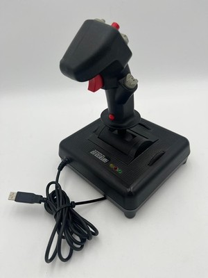 CH Products Fighterstick USB Flight Stick PC Mac F-16 Simulator - EXCELLENT