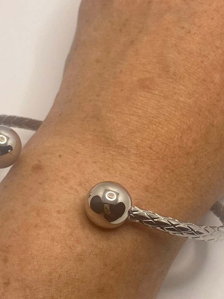Pulseira de aço inoxidável masculina unissex estilo vintage - Imagem 4 de 4