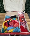 Vintage 1962 Ponytail Barbie Carrying Case Loaded W Barbie Skipper Doll Clothes
