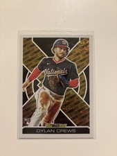 Topps 2025 Update Series Black Gold RC Dylan Crews #BG-11 Washington Nationals
