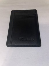 Travelambo Front Pocket Minimalist Leather Sl...