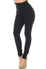 Imported High Waisted Cotton Leggings