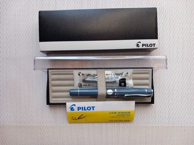 Pilot Prera Fountain Pen Füllfederhalter   Slate Grey   Feder F   neu mit OVP