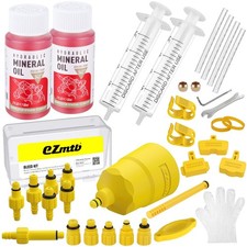 Hydraulic Brake Bleed Kit for Shimano,TEKTRO, MAGURA and Other Mineral Oil Br...