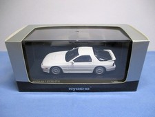 Kyosho 1/43 Mazda Savanna RX-7 FC3S GT-X White Diecast Model New