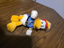 Disney Cruise Line Donald Duck Captain Plush 13" Great Condition