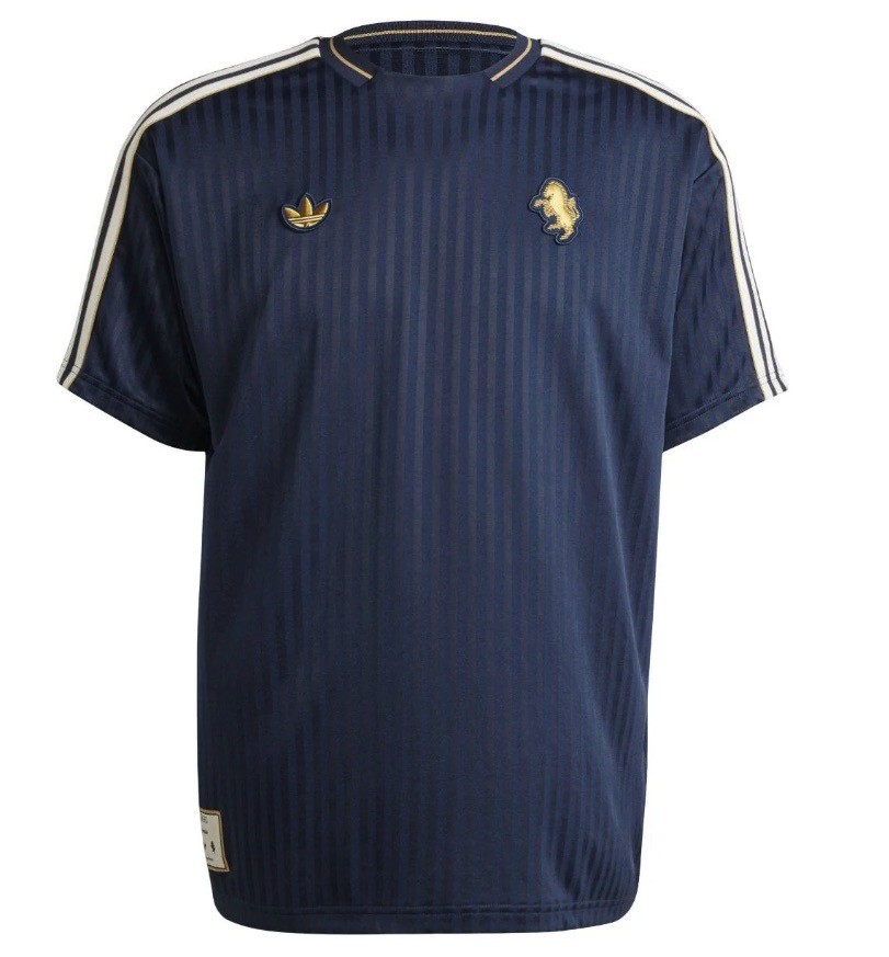 Adidas Juventus Terrace Icons Jersey Blue JF0548 Mens Size XXL | eBay