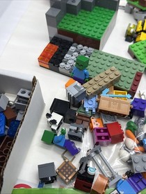 LEGO Minecraft Set Lot The Nether Portal (21143) 100% Complete 21123 21140 Extra