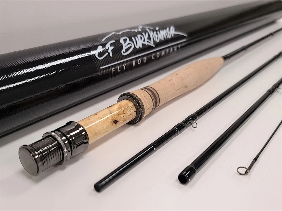 CF Burkheimer 589-4 Trout Fly Rod - Vintage Finish - New - Image 2 of 2