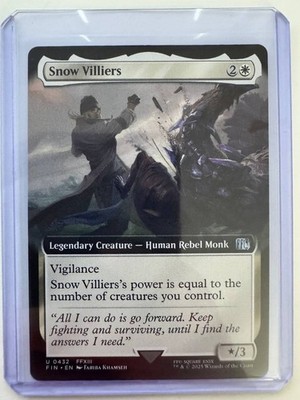 snow mtg final fantasy Snow Villiers [33] [FINAL FANTASY] [Foil] – Face to Face Games
