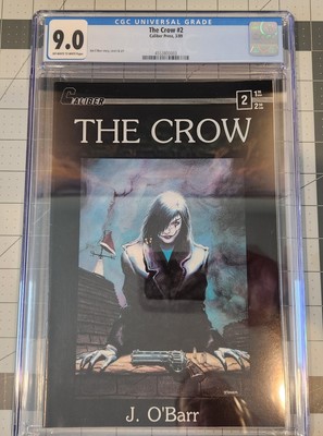 The Crow #2 1st Printing, Caliber Press 1989 - CGC 9.0
