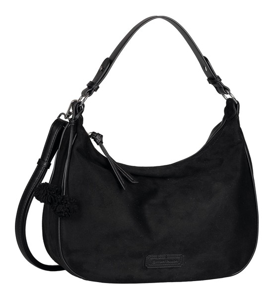 TOM Tailor Idra Hobo Bag M Schultertasche UmhäNgetasche Tasche Black Schwarz Neu-image