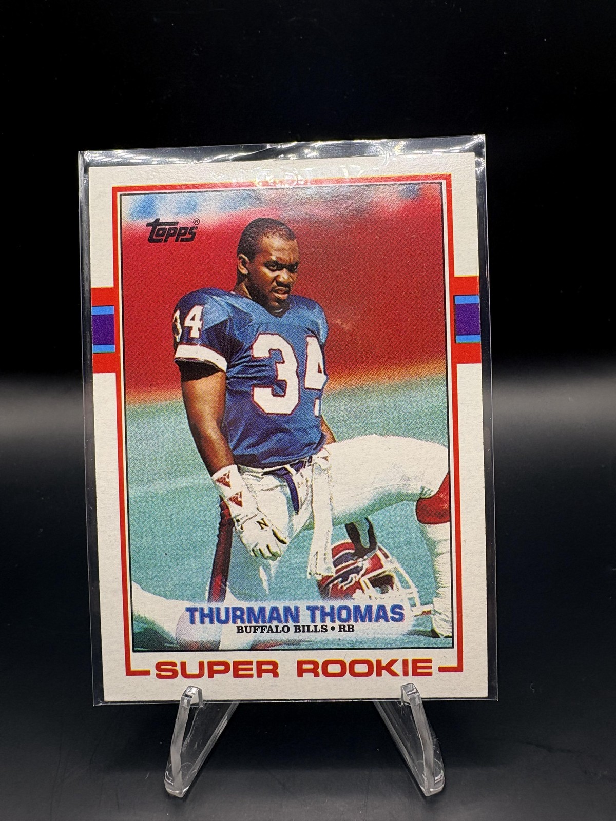 1989 Topps #45 Thurman Thomas