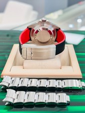 Rolex Sea-Dweller Red 126600 43mm Oyster Rubber B Ceramic Bezel Watch Box/Paper 9