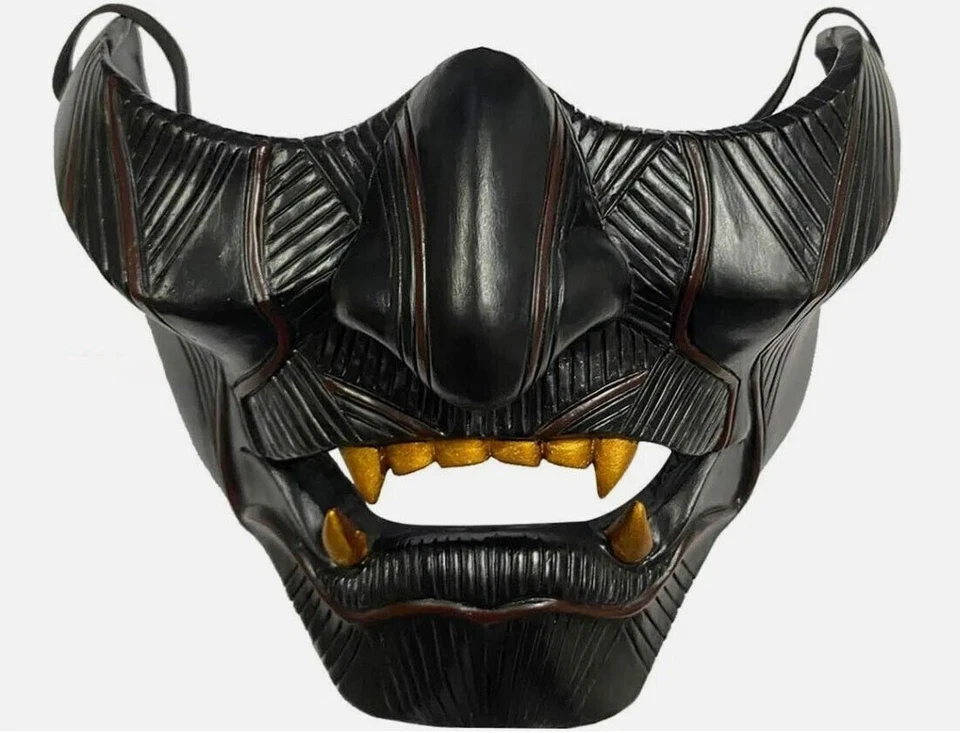 New Half Face Mask for the Soul of Tsushima Halloween Party - Image 2 of 4