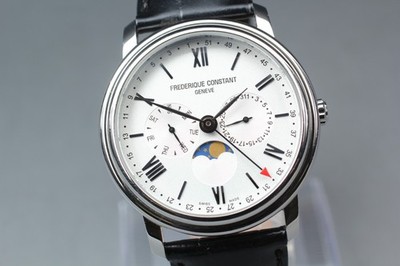 Frederique Constant Geneve FC270X4P4/5/6 Moonphase Day Date Quartz  Men Watch JP