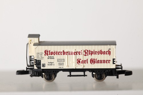 Märklin mini-club Z Bierwagen mit Bh DR  Klosterbrauerei Alpirsbach (356273) | Condition: Gebraucht