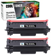 2PK TN830XL 830XL Toner Cartridge Compatible for Brother HL-L2480DW MFC-L2820DW