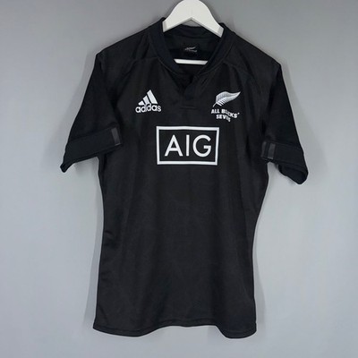 NEW ZEALAND ALL BLACKS RUGBY SEVEN 2018 HOME SHIRT JERSEY ADIDAS DX1543