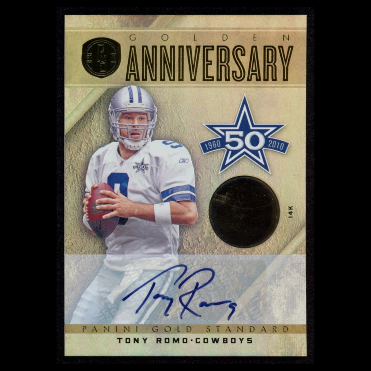 Tony Romo Football Sports Trading Card Singles Serial Numbered for