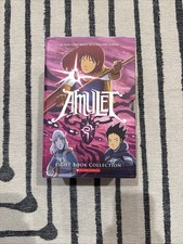 Amulet #1-8 Box Set by Kazu Kibuishi (2018, Trade Paperback / Trade Paperback)