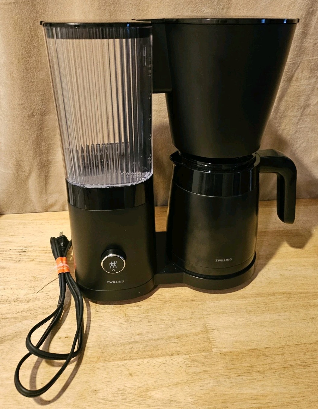 10 Cup Thermal Carafe Sca Cert. Black Euc!