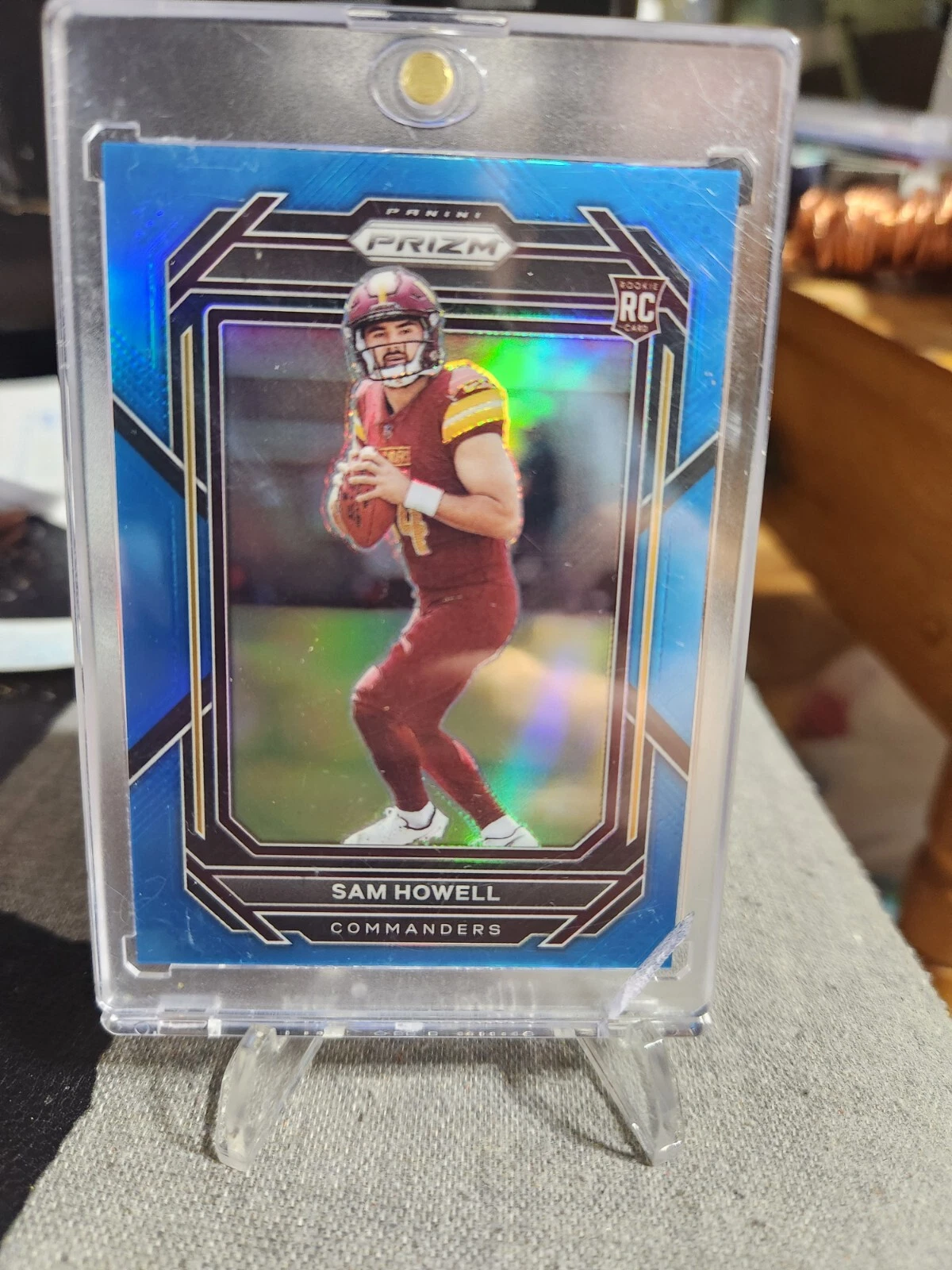 Sam Howell trading card