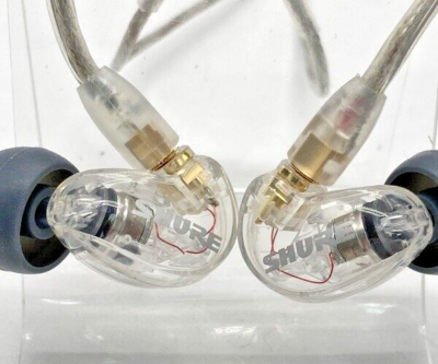 美品　shure se215 SHURE SE215 Pro Line Clear SE215-CL-A Earphone Canal type