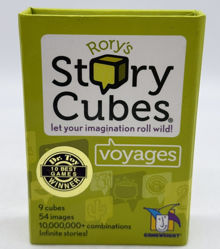 Rory’s Story Cubes Voyages Let Your Imagination Roll Wild Gamewright Fun