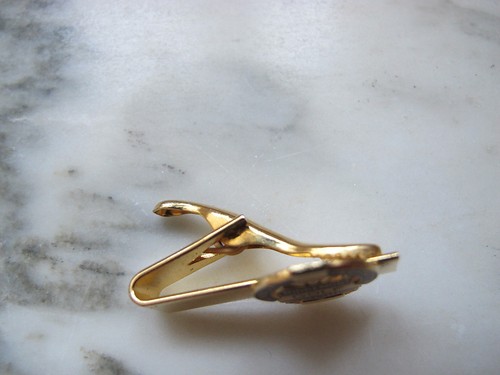 Vintage Ridgemont Country Club Golf Club Tie Bar Clasp Clip Rochester NY - Afbeelding 5 van 7