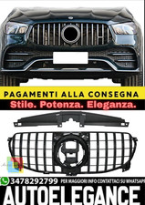 Kühlergrill Vorne Schwarz Look AMG Panamericana Gt für Mercedes Gle (W167 ) Kühlergrill Vorne Schwarz Look AMG Panamericana Gt für Mercedes Gle (W167 )