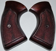 Colt Cobra Agent Courier Pistol Grips Black Russet Plastic With Screw