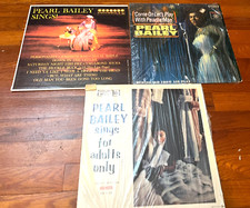 Lot of 3 Vintage PEARL BAILEY LP'S Roulette Vinyl Records Albums