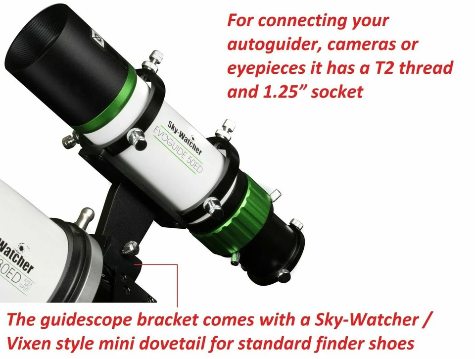 SkyWatcher EVOGUIDE-50ED 50mm GUIDESCOPE (New Version) #10199 (UK Stock) BNIB - Image 4 of 4
