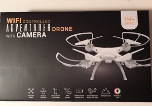 wifi controlled adventurer drone with camera