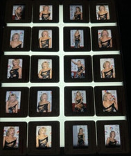 Original 20 35mm Slide Lot Courtney Love of Hole Wife of Cobain # 1