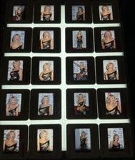 Original 20 35mm Slide Lot Courtney Love of Hole Wife of Cobain # 1