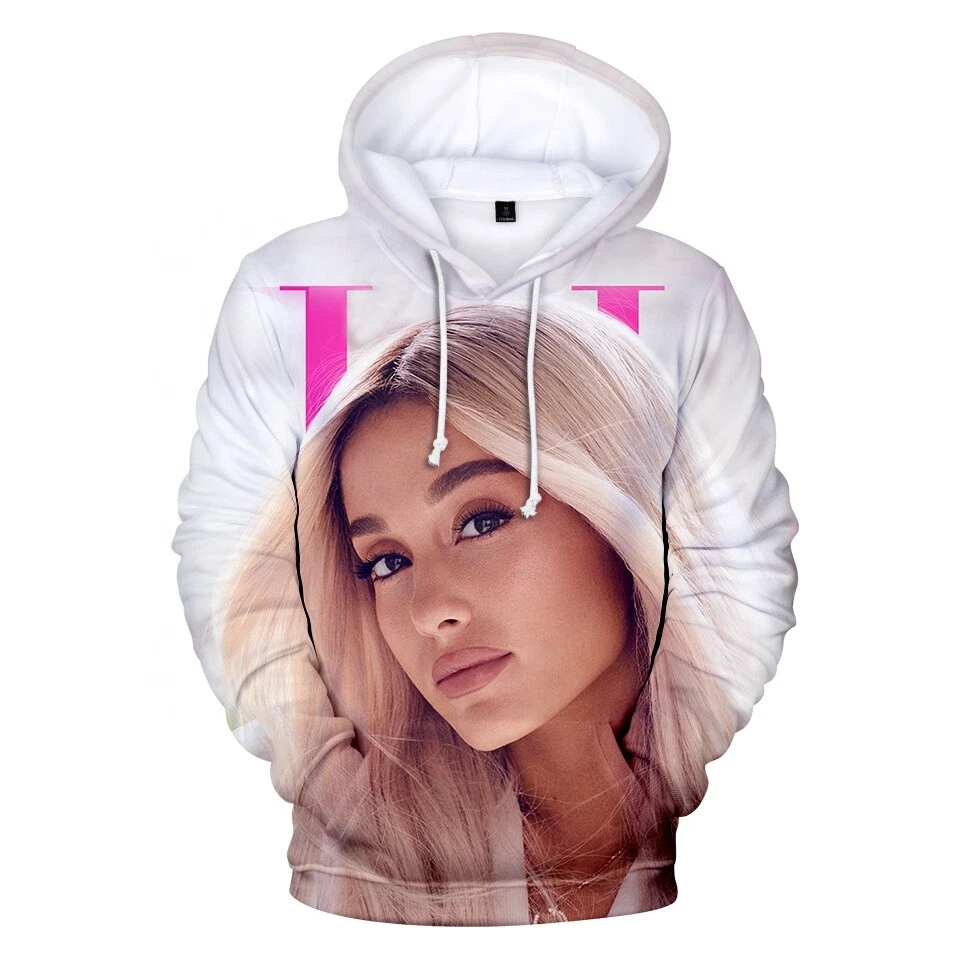 Unisex Ariana Grande 3D Printed Summer Hoodie Top Various Designs Available