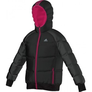 adidas black girls jacket