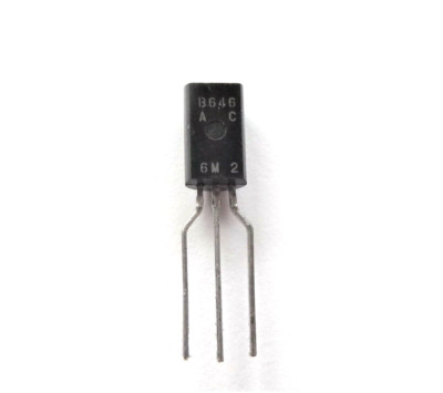 2 pcs 2SB646A Transistor,, PNP, 100V, 50mA.     (6B4e)