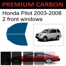Premium Carbon Window Tint fits Honda Pilot 2003-2008 precut tint 2f