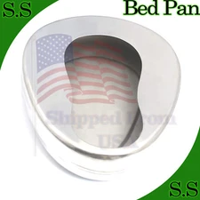 German Grade Urinals Bedpans Heavy Duty Home & Hospital Bed Pan for Medical