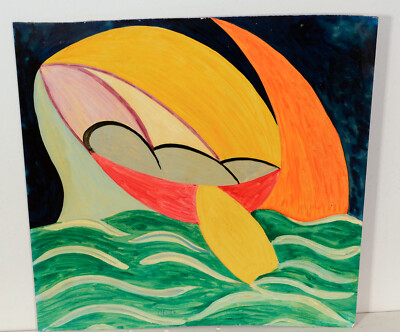 August Linder /Öl-Acryl / monogrammiert von 1994 / verso bezeichnet / 14